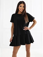 Sukienka RV SK model 22084174 czarny - FPrice Sukienka RV SK model 22084174 czarny - FPrice