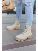 Suede Trappers S prošíváním světle Šedá Layden