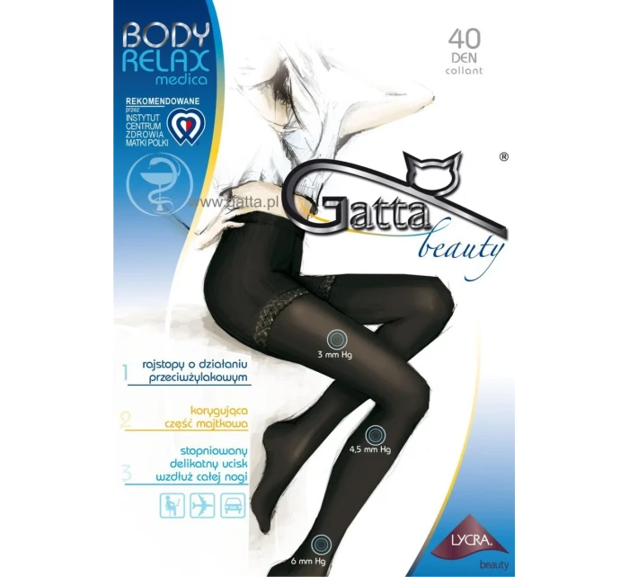 BODY model 2569765 Punčochové kalhoty 40 DEN - Gatta