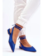 Baleríny na šněrování model 178021 Step in style