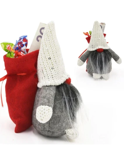 Dekorativní marshmallow s dárkovým sáčkem 15CM červené dětské Dekorativní marshmallow s dárkovým sáčkem 15CM červené dětské