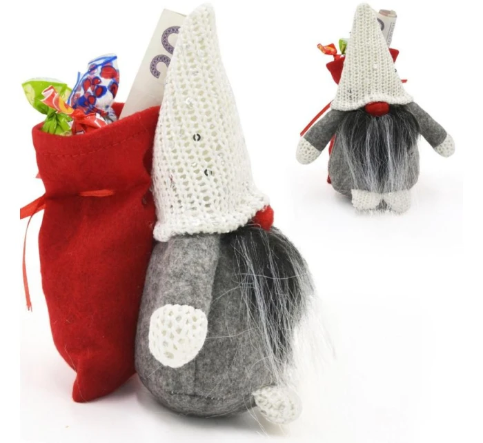 Dekorativní marshmallow s dárkovým sáčkem 15CM červené dětské Dekorativní marshmallow s dárkovým sáčkem 15CM červené dětské