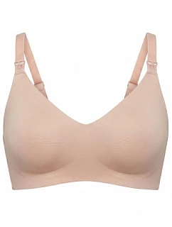 | Bezešvá kojící podprsenka | Béžová model 22388566