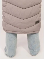 Płaszcz model 20692216 ciemny bezowy - FPrice