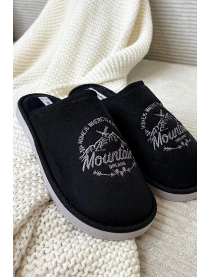 Pánské nazouváky Tiranne – černé