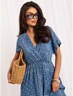 Dámské šaty IT SK model 22309483 modré - FPrice