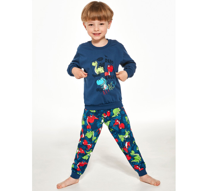 Chlapecké pyžamo Cornette Kids Boy 593/142 Dino dł/r 86-128