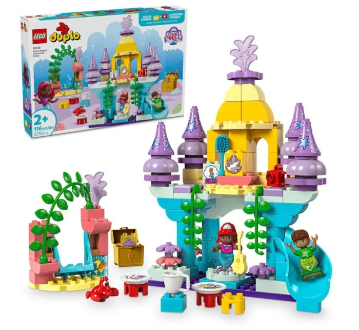 LEGO Duplo 10435 Arielčin kouzelný podmořský palác
