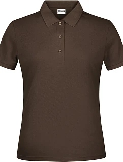 JN Dámské piqué polo 02.0 brown model 22413859 - Daiber