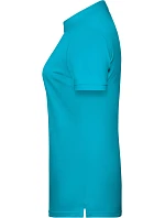 Daiber 8009 Dámské piqué polo z bio bavlny 02.8009 turquoise Daiber 8009 Dámské piqué polo z bio bavlny 02.8009 turquoise
