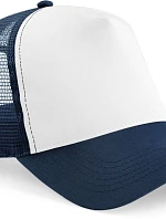Beechfield B 640B Dětská 5 panelová kšiltovka Trucker 53.640B french navy/white