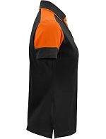 Prime Polo Women Dámské piqué polo z těžké bavlny model 22453345 black/orange - Printer Prime Polo Women Dámské piqué polo z těžké bavlny model 22453345 black/orange - Printer