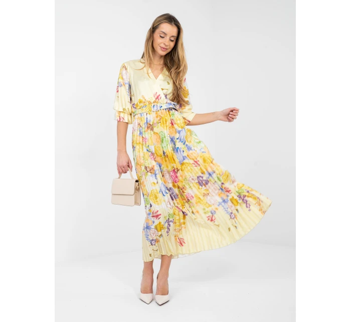 Šaty IT SK 18828.92 světle žluté