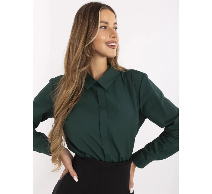 Koszula LK KS model 21156247 ciemny zielony - FPrice