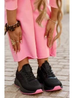 Dámské tenisky na platformě Big Star HI-POLY SYSTEM – černé Dámské tenisky na platformě Big Star HI-POLY SYSTEM – černé