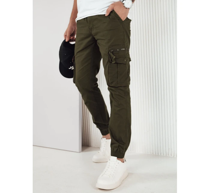 Pánské bojové kalhoty zelené FashionStreet UX4178