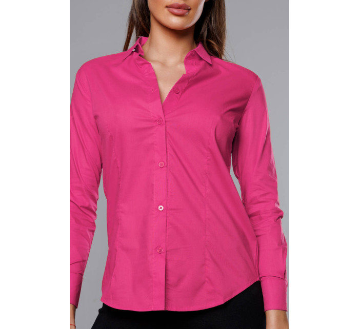Klasická růžová dámská košile (HH039-51)