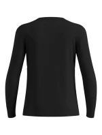Odlo BL TOP tričko s výstřihem l/s MERINO 200 velikost M Black