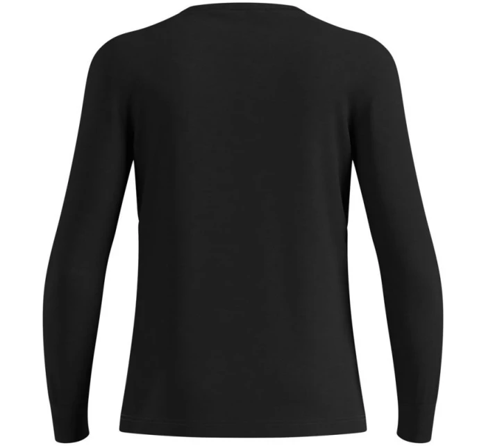 Odlo BL TOP tričko s výstřihem l/s MERINO 200 velikost M Black