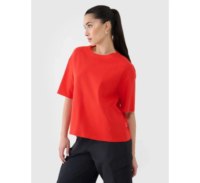 Dámské tričko z úpletu model 21815515 - 4F Dámské tričko z úpletu model 21815515 - 4F