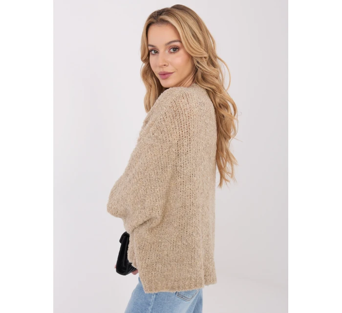 Sweter CH SW model 21782465 beżowy - FPrice Sweter CH SW model 21782465 beżowy - FPrice