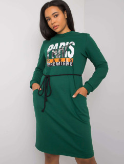Zelené bavlněné šaty od Lareen