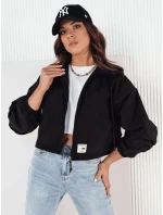 Dámská přechodná bunda s kapucí černá Dstreet model 21974234 - FashionStreet