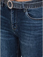 Dámské úzké push up džíny modré FashionStreet UY2828