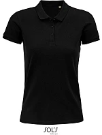 SOL'S Planet Women Dámské piqué polo z bio bavlny 25.3575 black SOL'S Planet Women Dámské piqué polo z bio bavlny 25.3575 black
