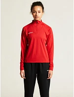 Craft Teamwear Evolve 2.0 Half Zip W Dámská tréninková bunda s 1/4 zipem 82.4761 bright red Craft Teamwear Evolve 2.0 Half Zip W Dámská tréninková bunda s 1/4 zipem 82.4761 bright red