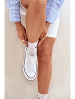 Nízké Dámské Tenisky Na Platformě Bílé model 21683102 - EVENTO Nízké Dámské Tenisky Na Platformě Bílé model 21683102 - EVENTO