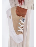 Dámské tenisky na platformě Béžové ISLA C WOMEN LOW model 21695913 - Lee