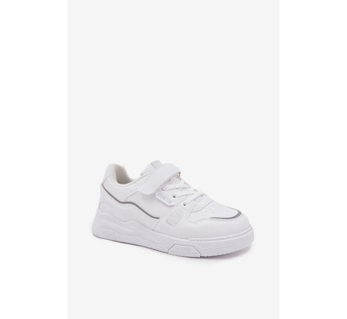 Dětské tenisky na suchý zip Big Star SS374042 Bílé