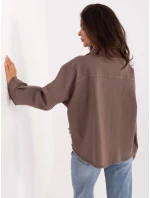 Koszula IT KS model 21302341 ciemny bezowy - FPrice