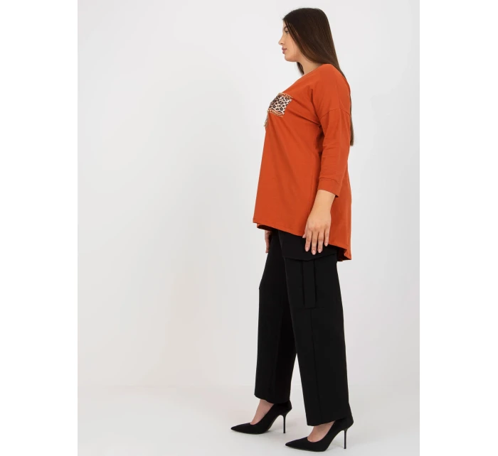 Halenka VI BZ 2901.49P tmavě oranžová