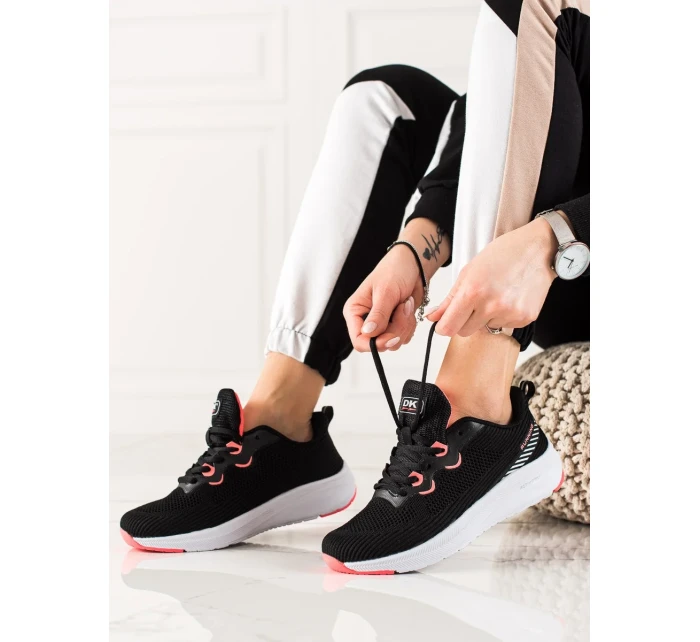 Originální tenisky černé dámské bez podpatku Originální tenisky černé dámské bez podpatku