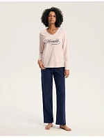 Dámské pyžamo Henderson 46114 Gianna, dlouhé rukávy, velikosti S–3XL Dámské pyžamo Henderson 46114 Gianna, dlouhé rukávy, velikosti S–3XL