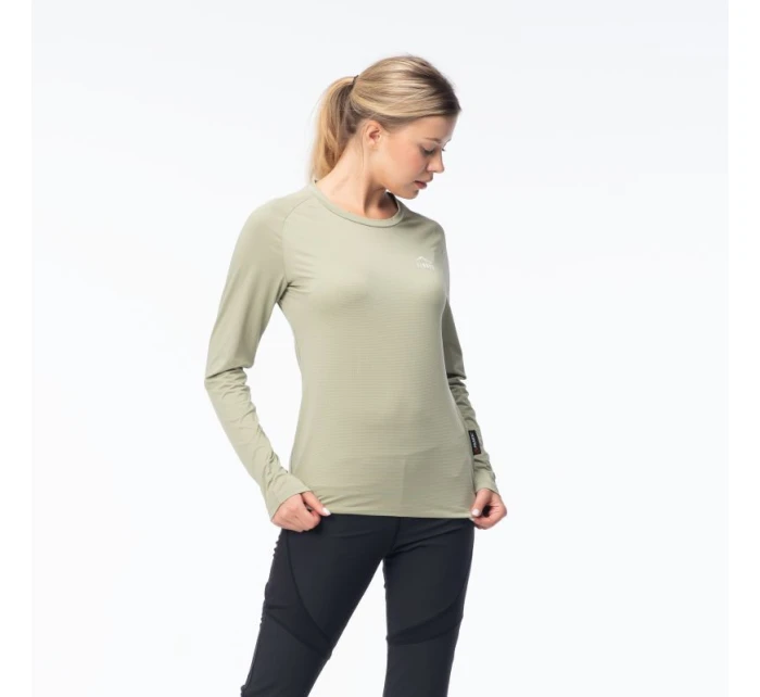 Dámské tričko s dlouhým rukávem EIGER POLARTEC WO'S