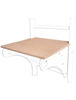 DŘEVĚNÝ ŽEBŘÍK S LAVIČKOU 112