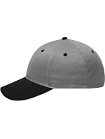 Daiber MB 6212 6 panelová sandwich kšiltovka 03.6212 light grey/black/light grey Daiber MB 6212 6 panelová sandwich kšiltovka 03.6212 light grey/black/light grey
