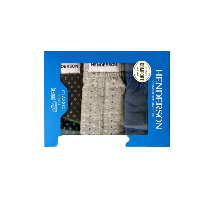 Pánské slipy Henderson 1446-K657 3PACK