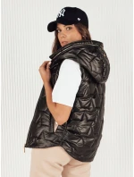 Dámská prošívaná vesta NICOLAS černá FashionStreet TY4120 Dámská prošívaná vesta NICOLAS černá FashionStreet TY4120