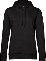 B&C Inspire Hooded /women_° Dámská mikina s kapucí 01.W34B black pure