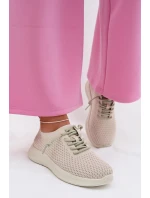 Dámské Sportovní Boty Béžové model 22031712 - EVENTO