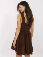MI SK šaty A5036.78 hnědá MI SK šaty A5036.78 hnědá