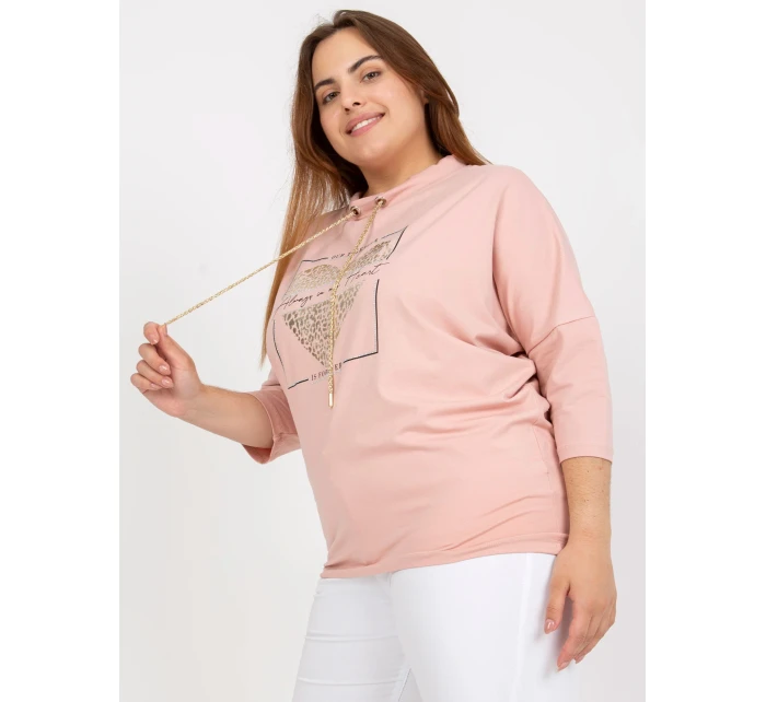 Halenka RV BZ 7485.13P světle růžová Halenka RV BZ 7485.13P světle růžová