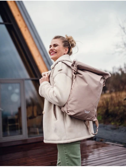 Městský batoh model 21727778 Beige - Vuch