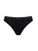 Dámské kalhotky 24/7 100 Tai 3P - BLACK - černá 0004 - SLOGGI