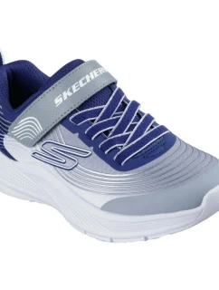 Skechers Microspec Advance 403926L-NVLG Navy/Light Gray dětské