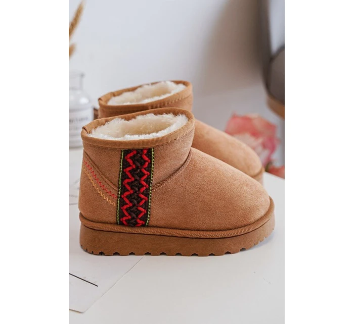 Dětské zateplené sněhule Camel Leonora Dětské zateplené sněhule Camel Leonora